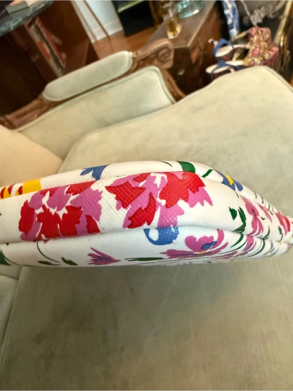 🌸 Kate Spade New York Garden Bouquet Floral Laptop Sleeve 15” White Multi